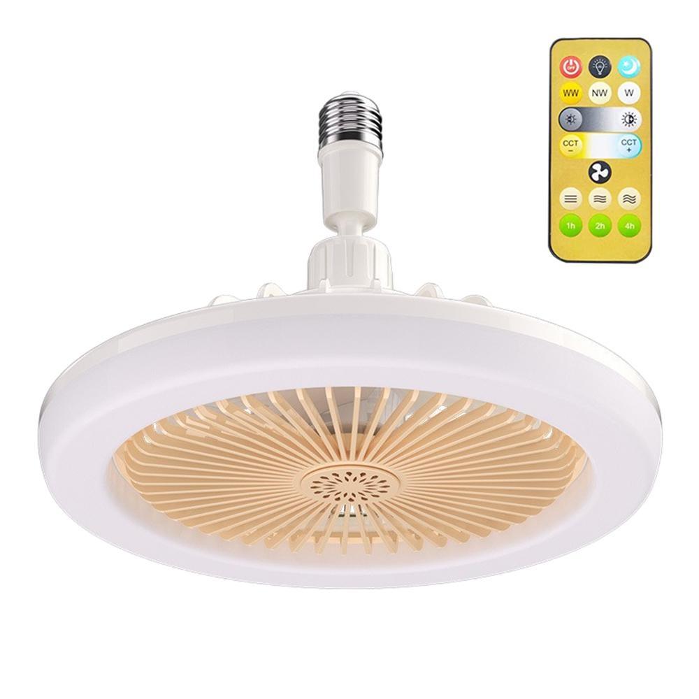 MENNYEZETI VENTILÁTOR TÁVIRÁNYÍTÓVAL ÉS 30W LED LÁMPÁVAL FAN SMART