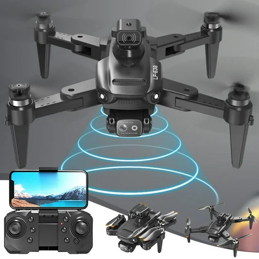 Mini Drón CZ12 WiFi | Automatikus Visszatérés | Okostelefon-Irányítás | Professzionális Duál 4K UHD Kamera