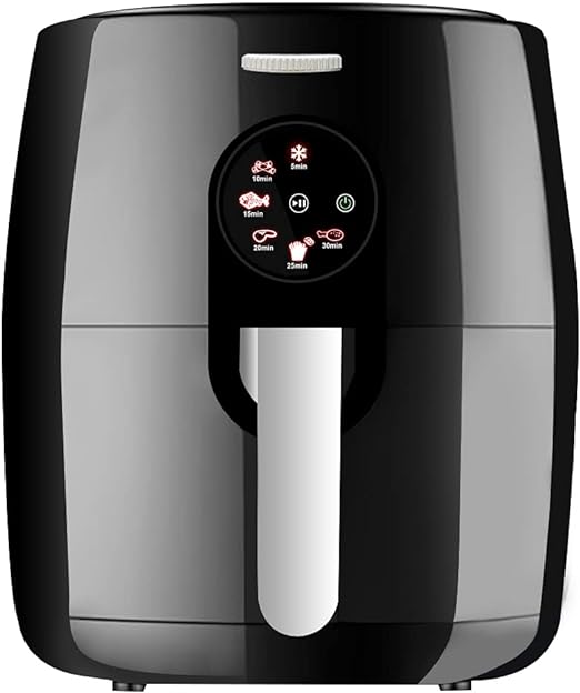 SonyMax SN80181 forrólevegős sütő, 8 liter + AJÁNDÉK - 100 db sütőpapír a AirFryer-hez