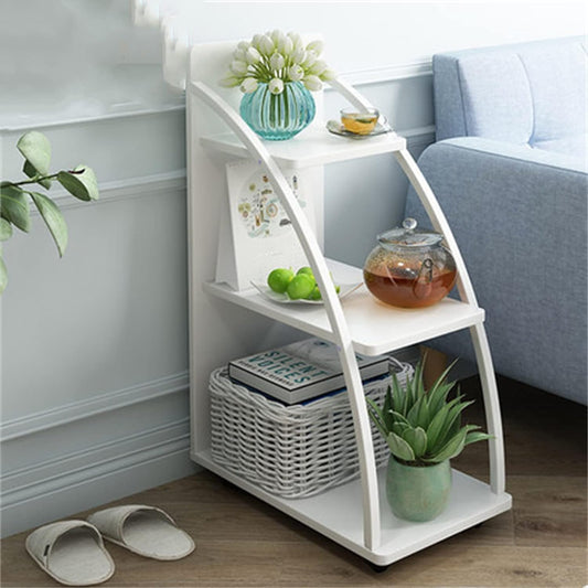 PVC oldalasztal nappaliba, 77.5 x 28.5 x 49.5cm