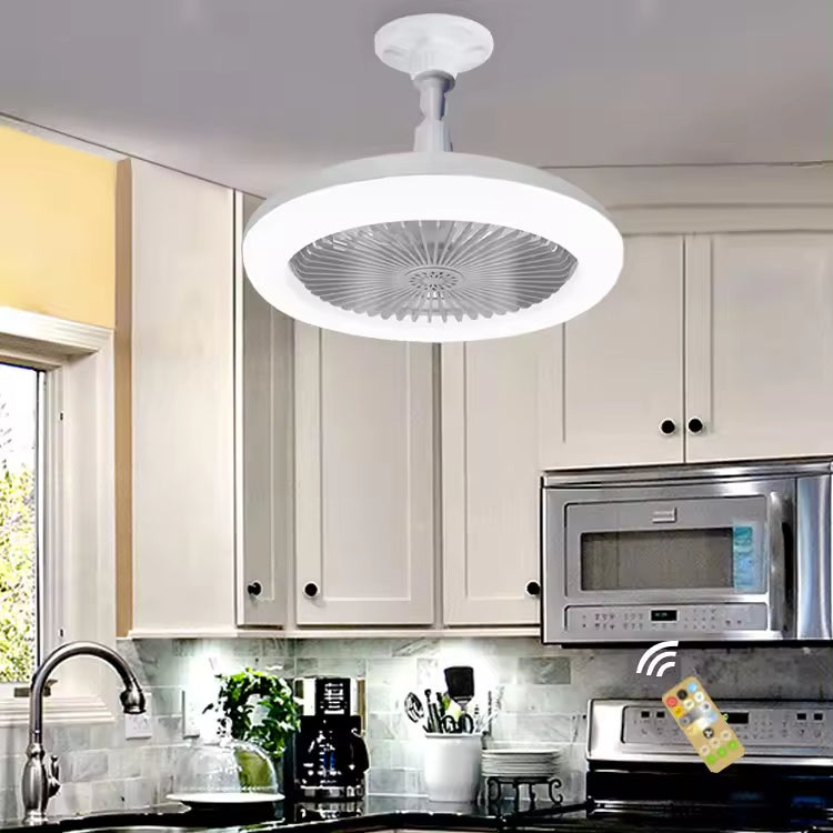 MENNYEZETI VENTILÁTOR TÁVIRÁNYÍTÓVAL ÉS 30W LED LÁMPÁVAL FAN SMART