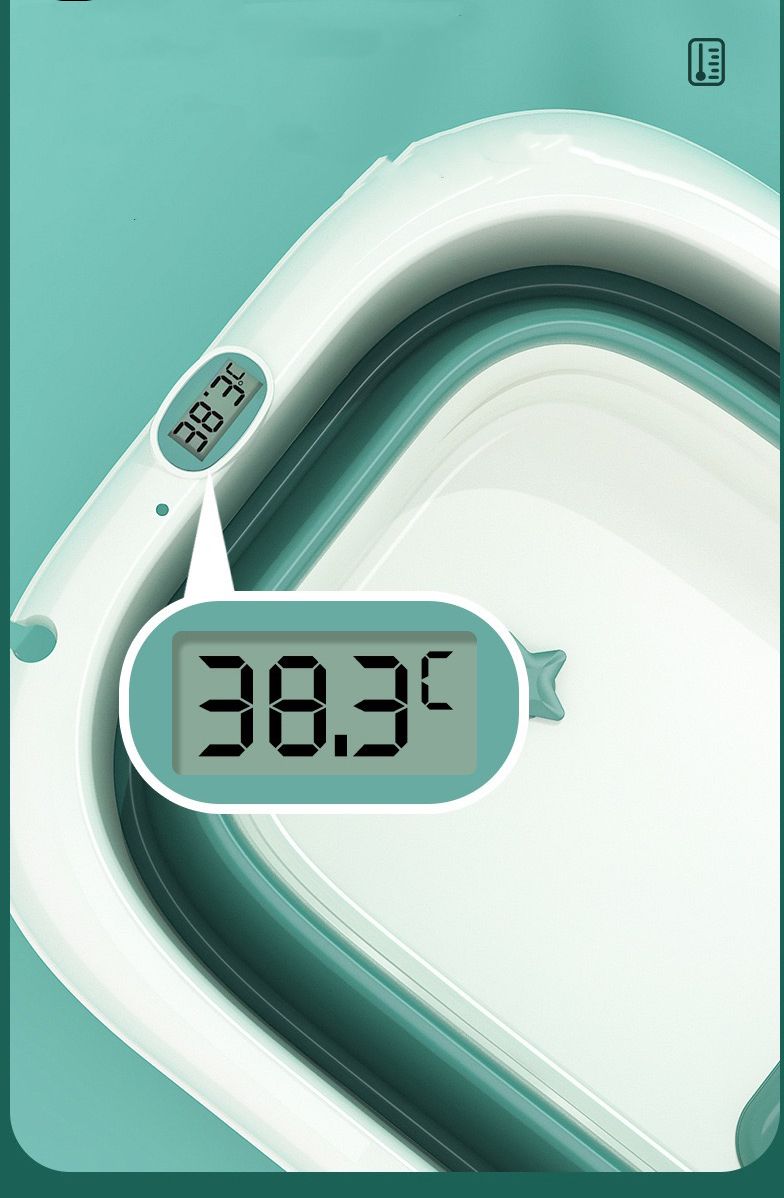 Összecsukható fürdőkád babáknak - Hordozható, Összecsukható és Biztonságos