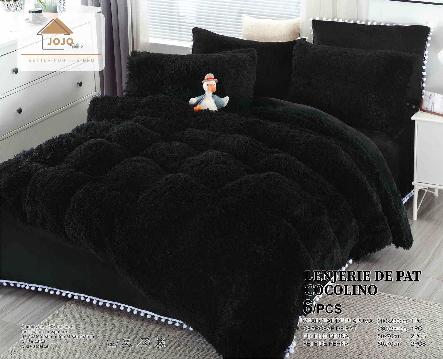 Kétágyas, puha COCOLINO Fluffy ágynemű