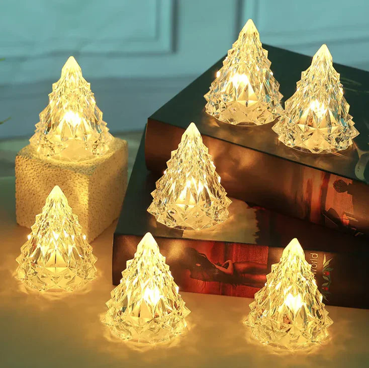 12 Darabos Karácsonyi Díszítő Csepp Forma Fenyő, 8 cm
