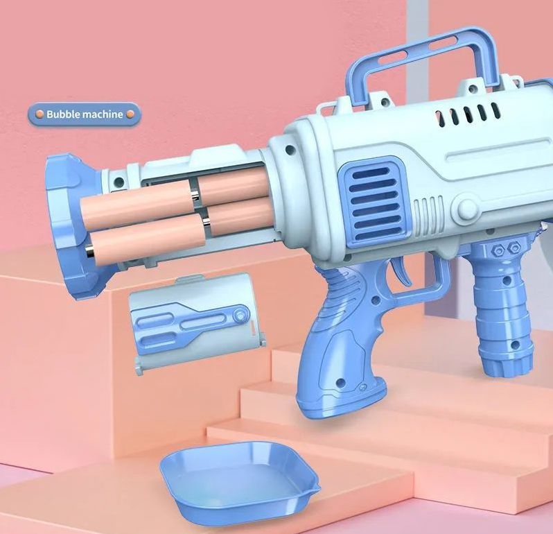 Ajánlat 1+1 Elektromos szappanbuborék-pisztoly Bazooka