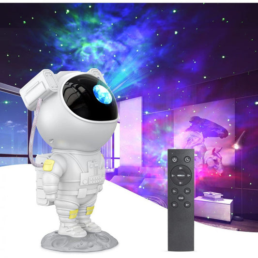 LED Csillagvetítő Lámpa – ASTRONAUTA, Csillagos Égbolt, Többszínű