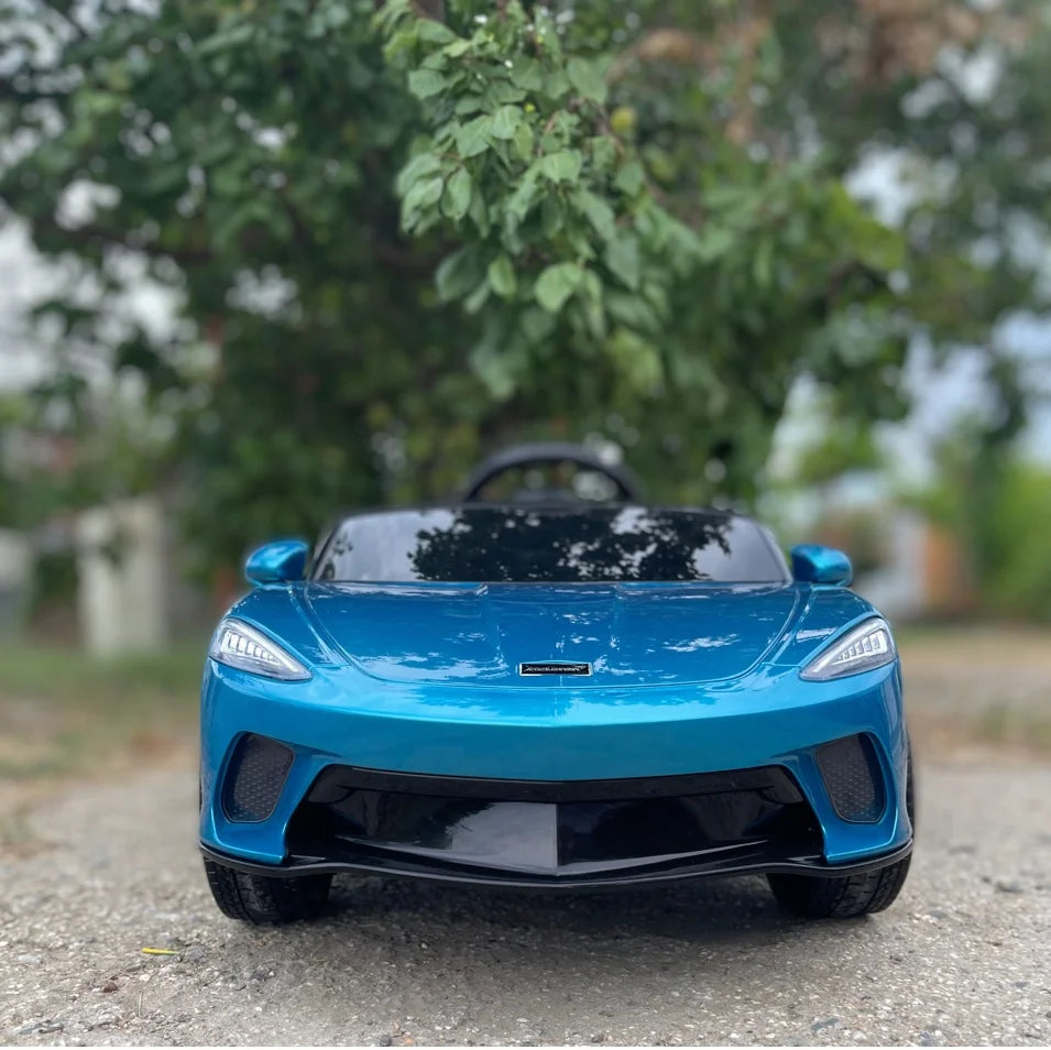Elektromos Gyerek Autó McLaren 720S GT3 | Licencelt | EVA Hab Kerekek | Bőr Ülések | 70W | 12V | Tengerkék