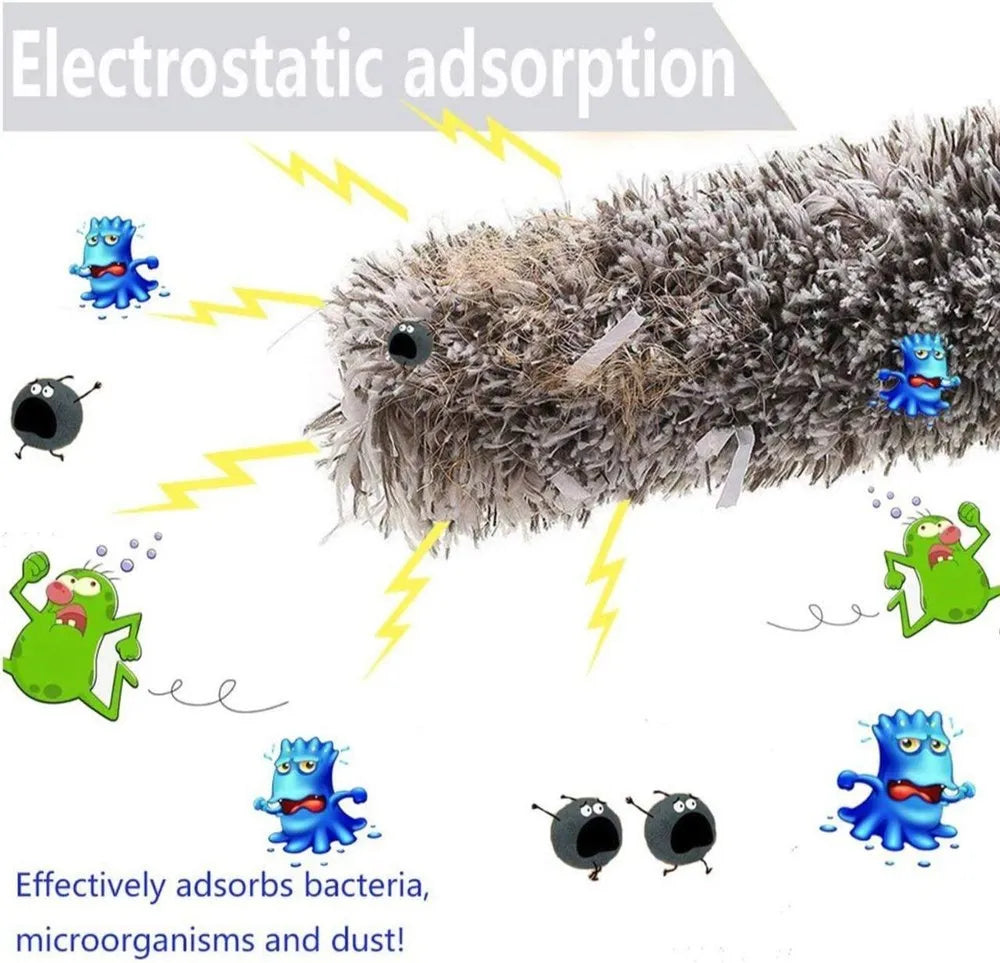 Mikroszálas tisztítókendő hosszabbító rúddal