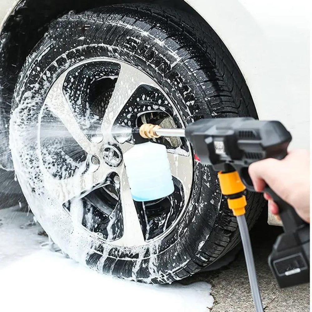 Mobil nagynyomású mosó akkumulátorral
