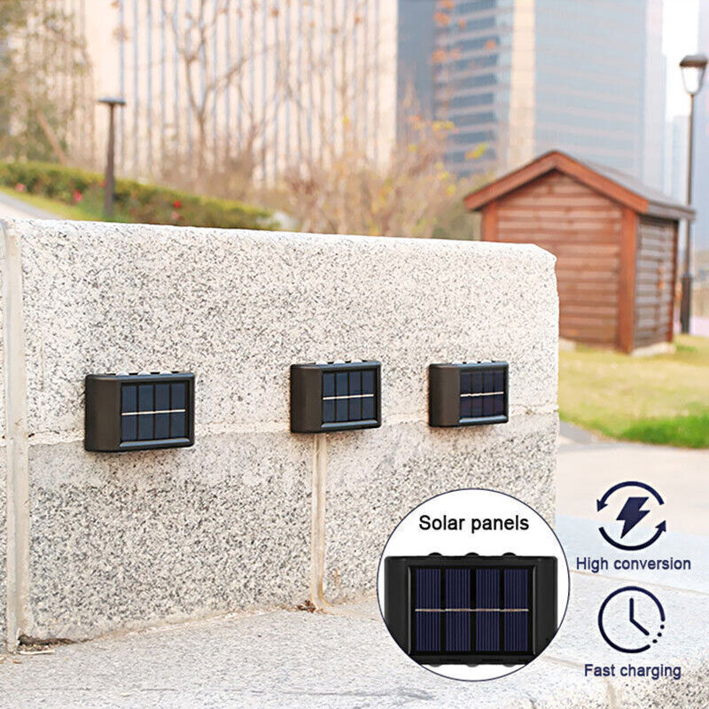 Napelemes kerti fali lámpa