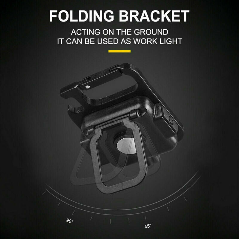 Mini COB zseblámpa 800 lumenes, hordozható és újratölthető