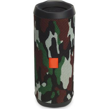 Hordozható hangszóró, vezeték nélküli, USB töltés, Bluetooth, álcázási modell