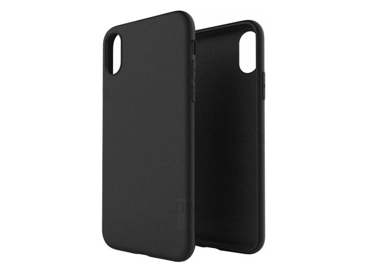 Samsung A41 Soft Touch fekete szilikon TPU tok