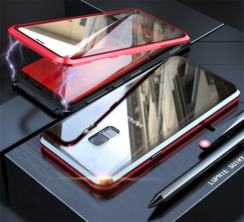 iPhone XS Max 360 mágneses tok üveges felso-hátulso resz