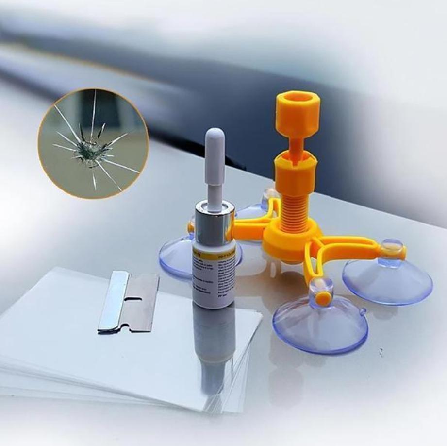 Szélvédő javító készlet