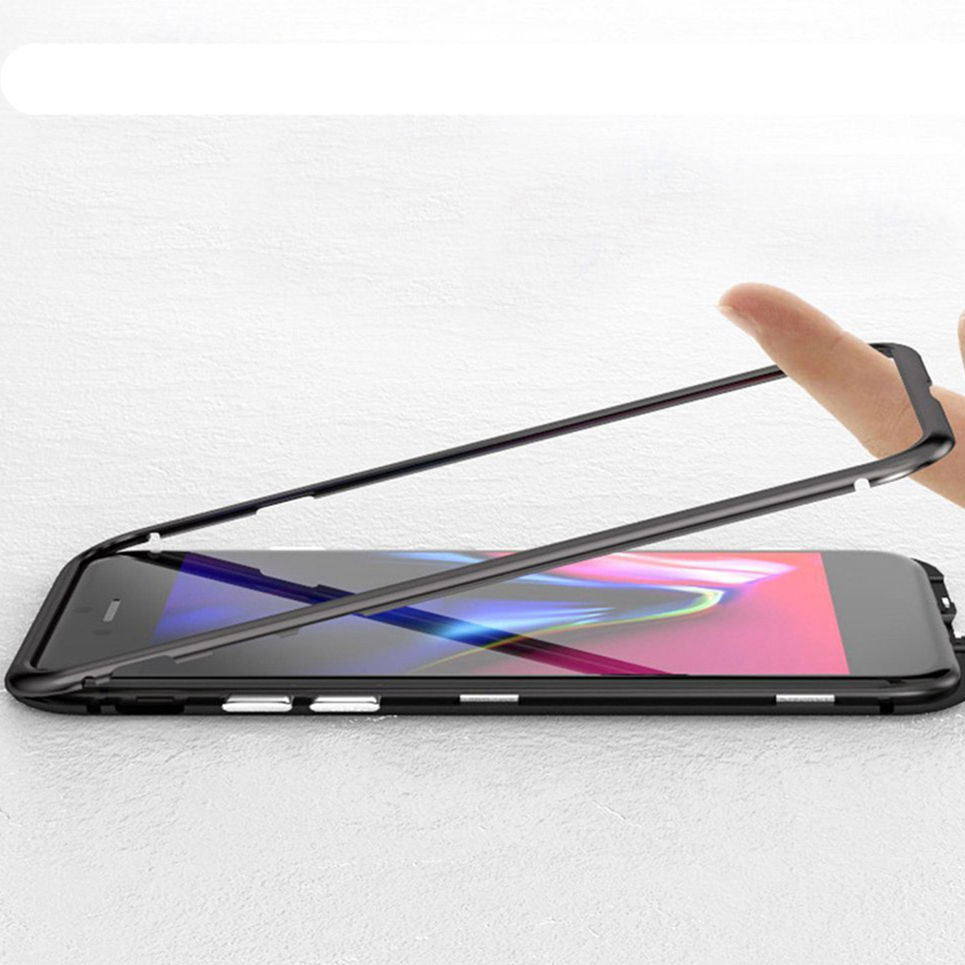 Huawei P20 - 360 mágneses tok üveges hátulso resz