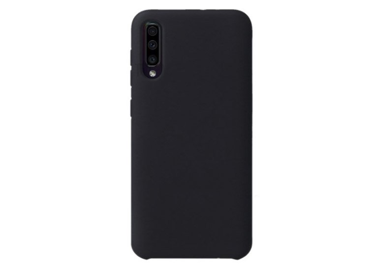 Samsung Note 20 Ultra Soft Touch fekete szilikon TPU tok