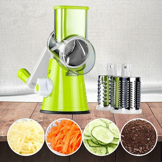 Kézi reszelés zöldségekhez, Tabletop Drum Grater