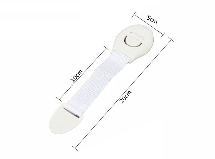 Gyermekvédelmi készlet fiókokhoz vagy szekrényekhez, feher