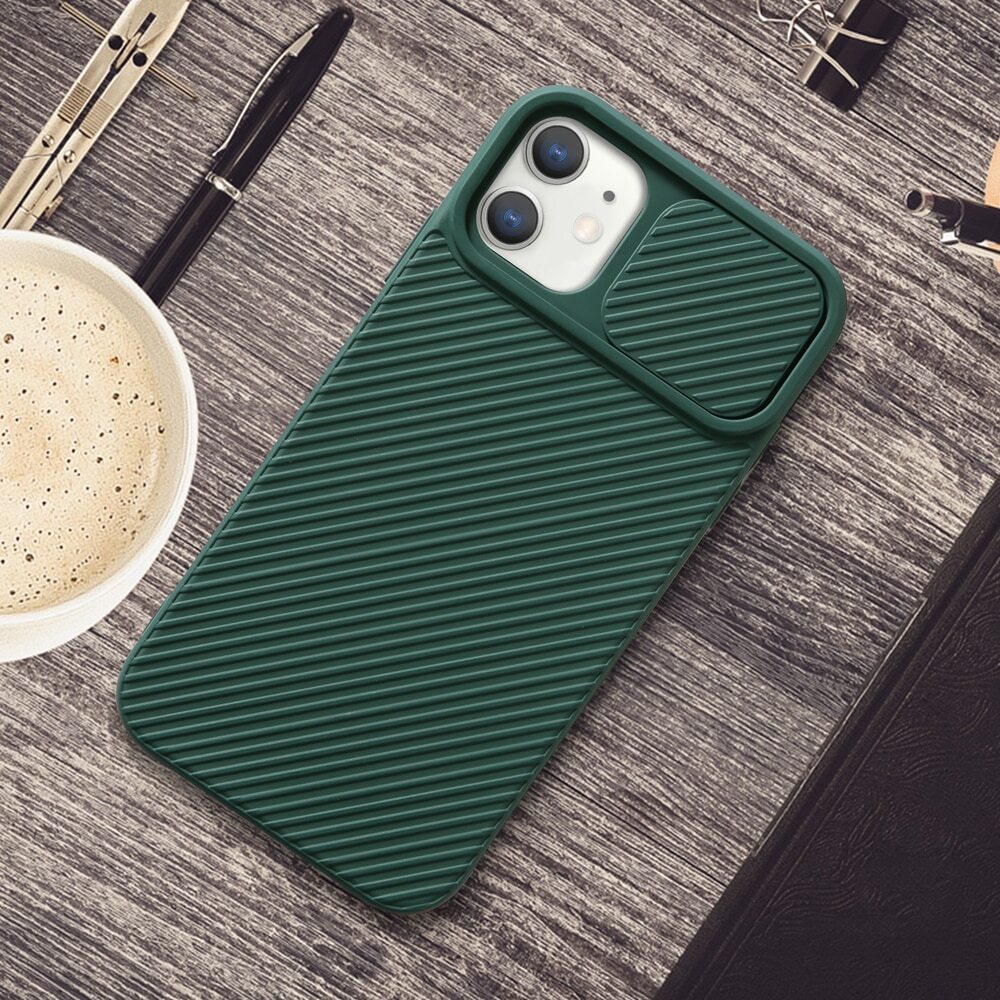Cam Protect Tok SILICONE lökhárítóval és védelemmel a CAMERA számára iPhone 7+