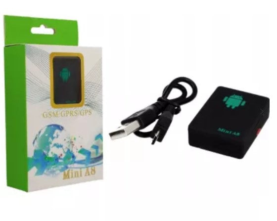 Mini GPS helymeghatározó készülék, valós időben hallgat, A8