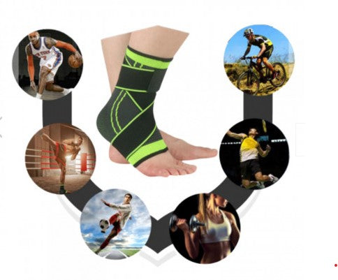 Rugalmas bokalánc dupla rögzítéssel, 3D, textil és nejlon, fekete/zöld, univerzális méret