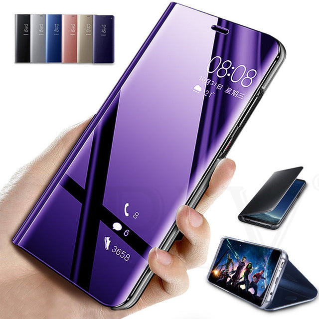 Samsung S8 Flip tükör tok