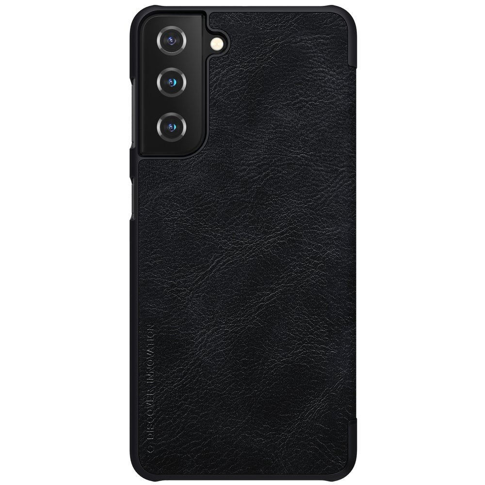 Nillkin Qin - Flip bőr tok Samsung S21 FE telefonhoz