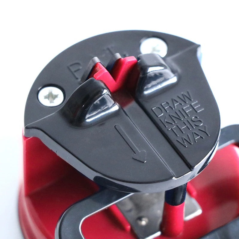 Professzionális késélező, piros