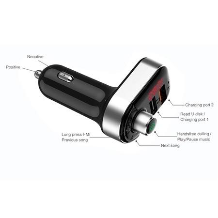 BLUETOOTH FM MODULÁTOR, GYORS USB TÖLTÉS, ZENEI VEZÉRLÉS ÉS MAXCELL HÍVÁSOK