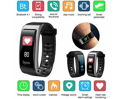 Intelligens karkötő és fejhallgató kihangosító nélküli BLUETOOTH mikrofonnal 2 az 1 -ben, Y3