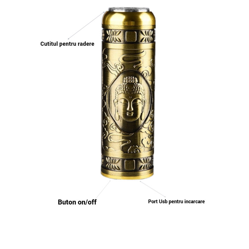 Mini borotva, elektromos, USB töltéssel