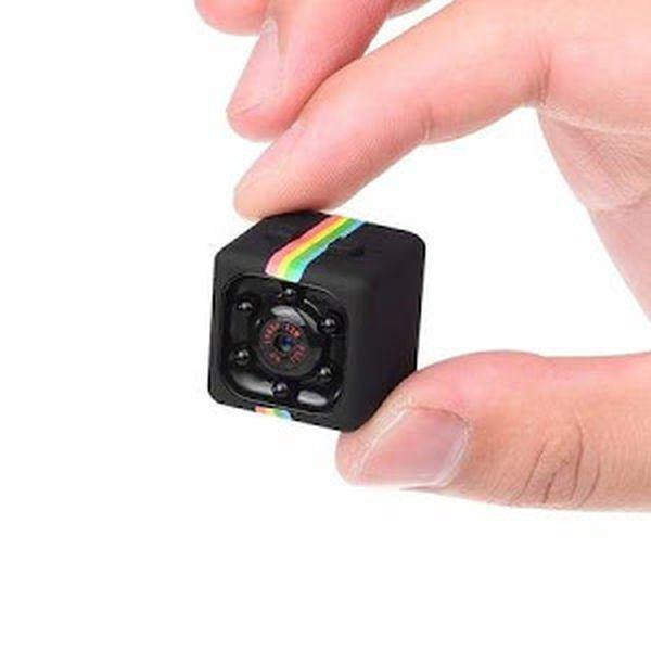 Mini Full HD videokamera, SQ11 MINI DV, videó és fotó funkcióval, fekete