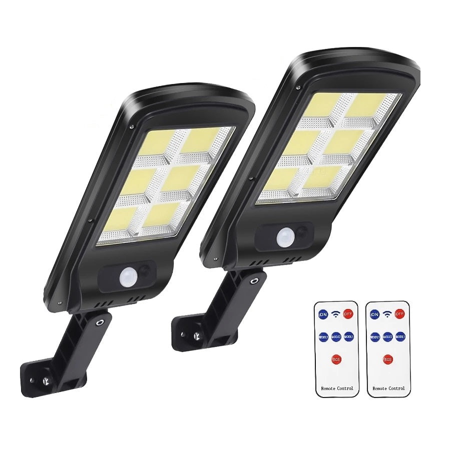 2 Napló Lámpa 150W, 160 LED COB, Távirányító és Mozgásérzékelő