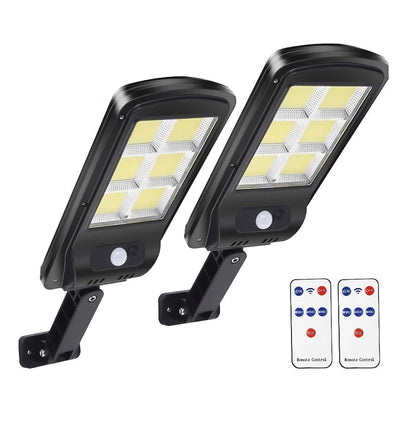 2 Napló Lámpa 150W, 160 LED COB, Távirányító és Mozgásérzékelő
