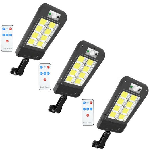 3 Napló Lámpa 150W, 160 LED COB, Távirányító és Mozgásérzékelő