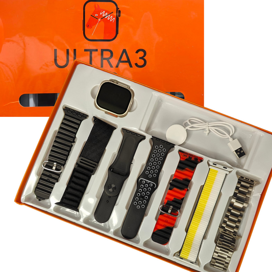 ULTRA 3 Okosóra Szett + 7 Karkötő – Kiemelkedő Sokoldalúság és Teljesítmény