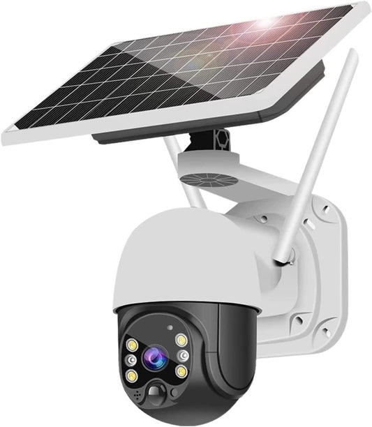 Intelligens biztonsági kamera napenergiával