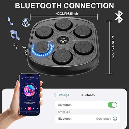 RUMBALTON - Zenei Boxgép Bluetooth-tal, Fali Felszerelés, kesztyűt tartalmaz