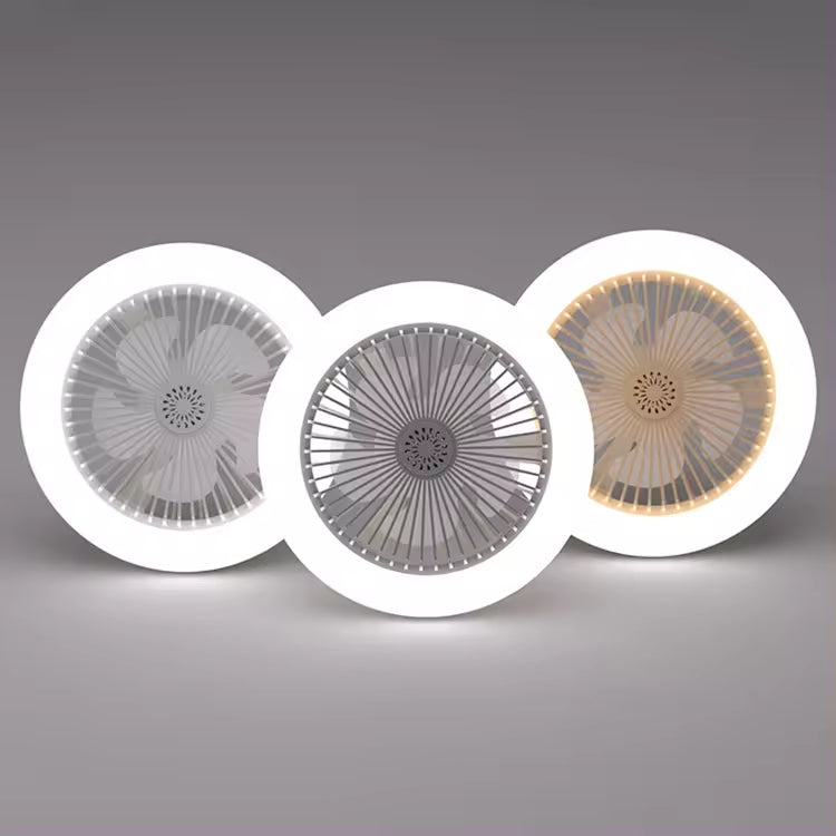 MENNYEZETI VENTILÁTOR TÁVIRÁNYÍTÓVAL ÉS 30W LED LÁMPÁVAL FAN SMART