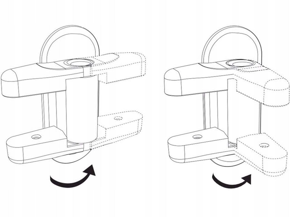 Zárak a nyílászáró kezelőkhöz - 2 darab