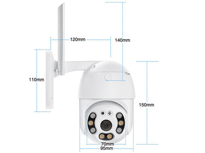 Kültéri IP WiFi Full HD kamera Zoommal