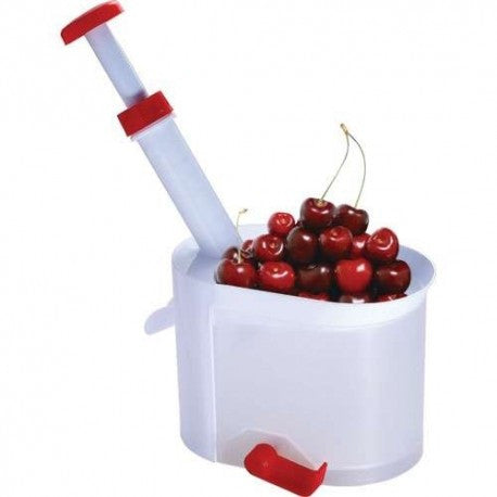 Készülék magok, cseresznye és cseresznye kivonására, fehér/piros