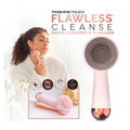 Arcmasszázs és arctisztító készülék, Flawless Cleanse, rózsaszín