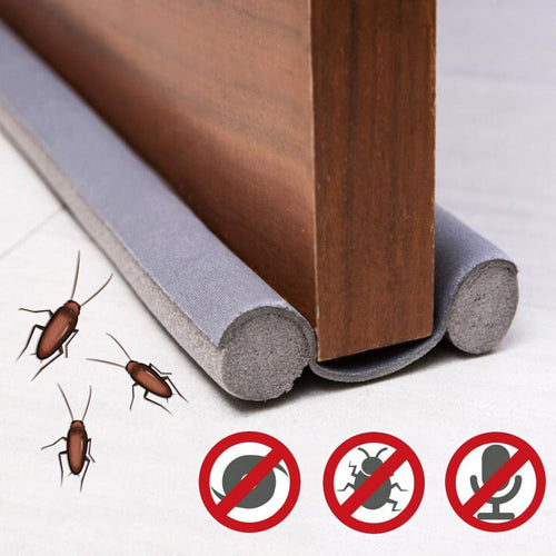 Ajtók vagy ablakok huzat és rovar elleni védelem, állítható, 96cm