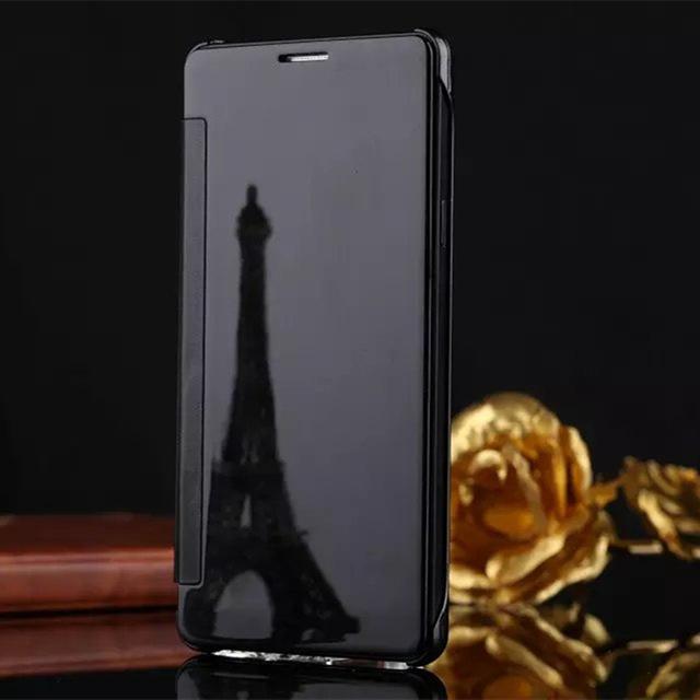 Ajánlat 1 FLIP TÜKÖR TOK + TELEFON FÓLIA 5D Full Cover - SAMSUNG