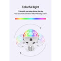 Forgó DISCO izzó többszínű projektorral LED-del, RGB
