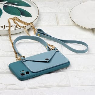 CROSSBODY TÁRKA TPU tok iPhone 12 -hez