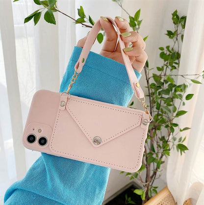 CROSSBODY TÁRKA TPU tok iPhone XS -hez