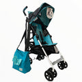 Sport babakocsi, ultra könnyű, táskával, esővédővel és rovarokkal, Fairland Lite 4612, kék